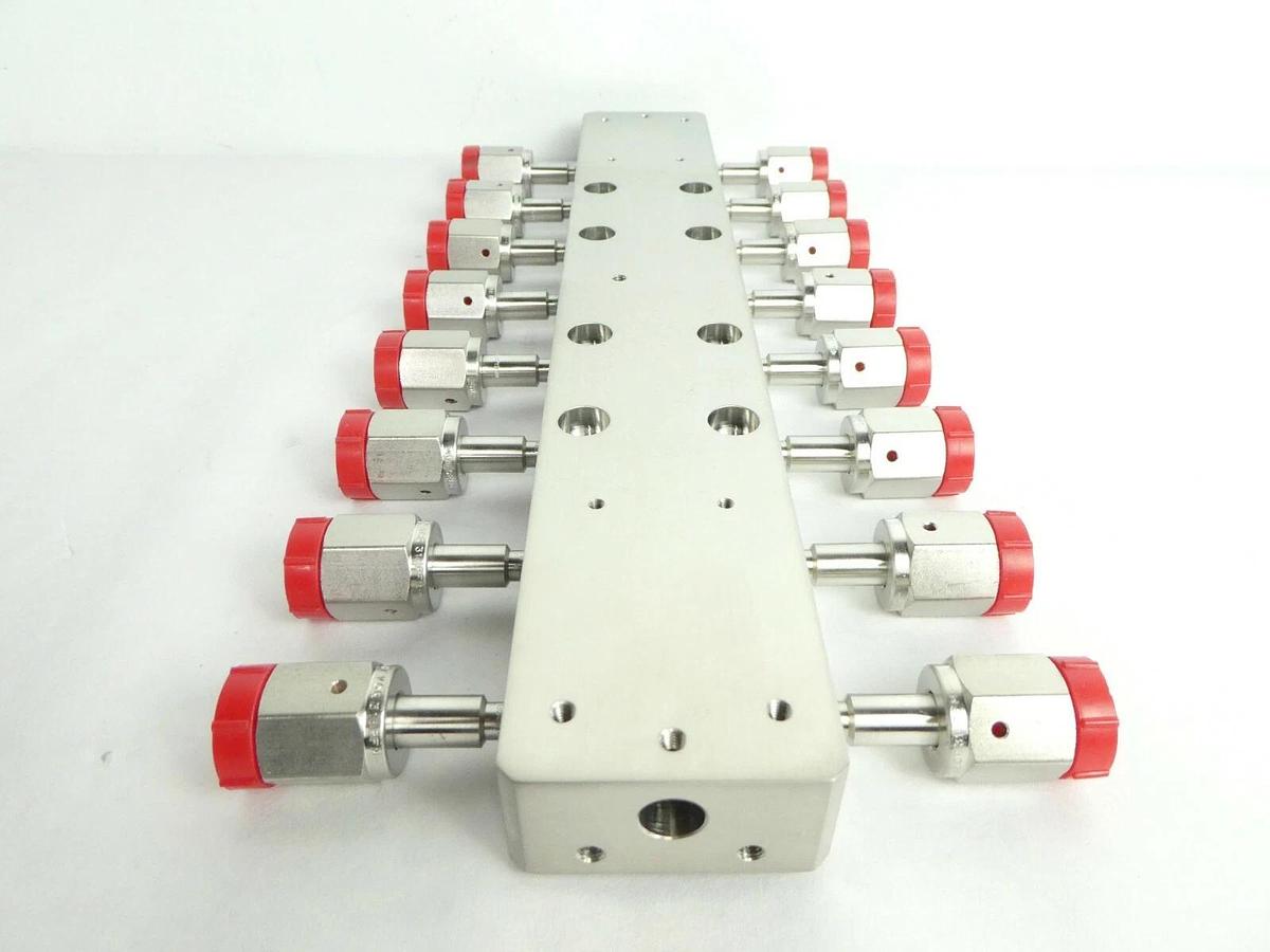ASM Advanced Semiconductor Materials 16-400200-01 Gas Reactor Manifold New