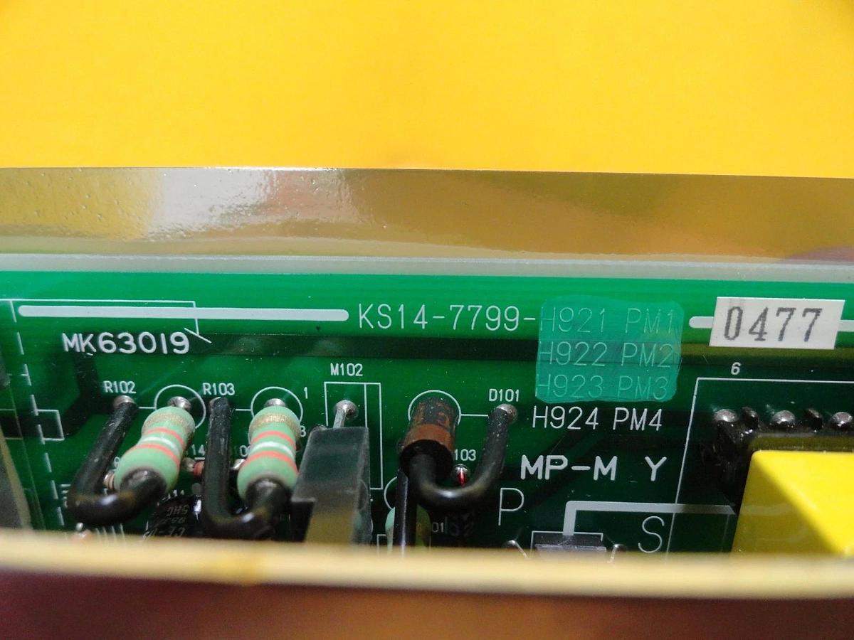 Used Fujitsu Denso KS14-7799-H924 PM4 Power Supply PCB MP-M Y KS350-3913-H634 Used
