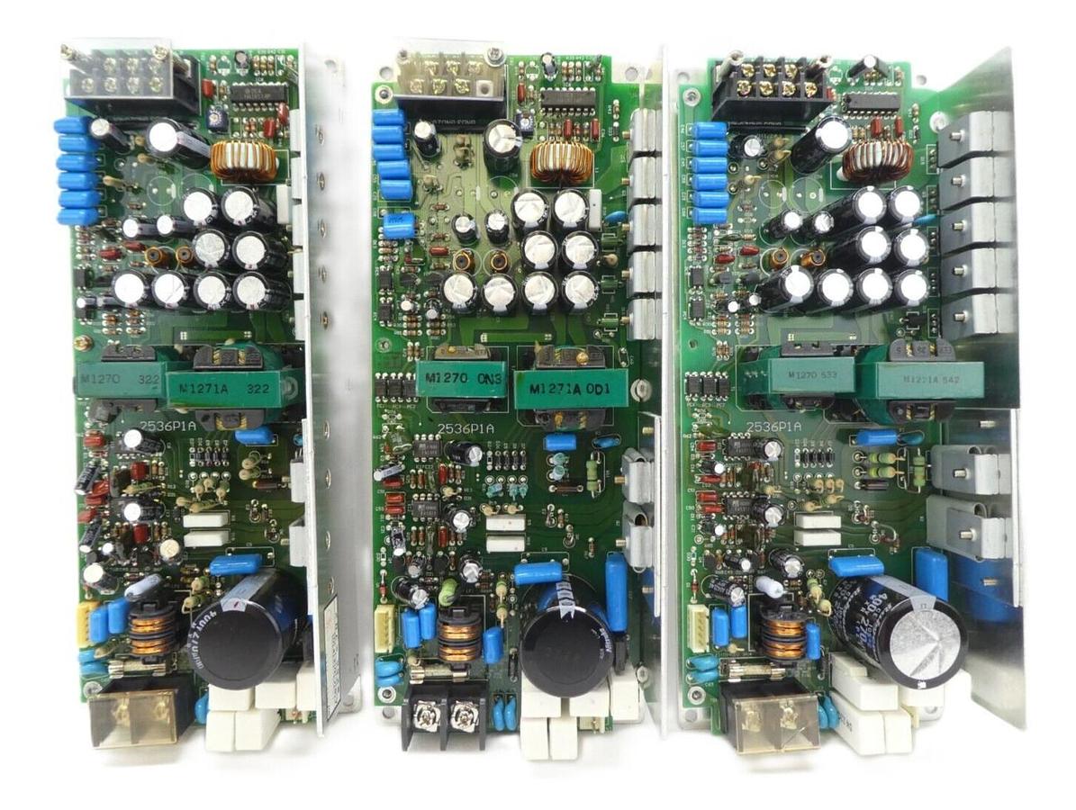 Used Daifuku 2536P1A Open Frame Power Supply PCB Reseller Lot of 3 Working Surplus