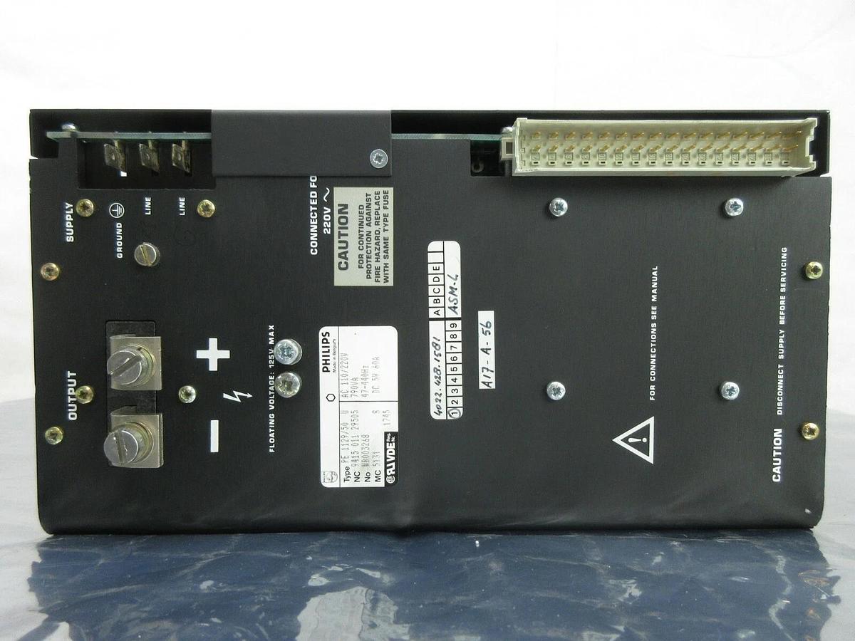 Used Philips 9415 011 29505 Power Supply PCB Card ASML 4022.418.1581 PAS Used Working
