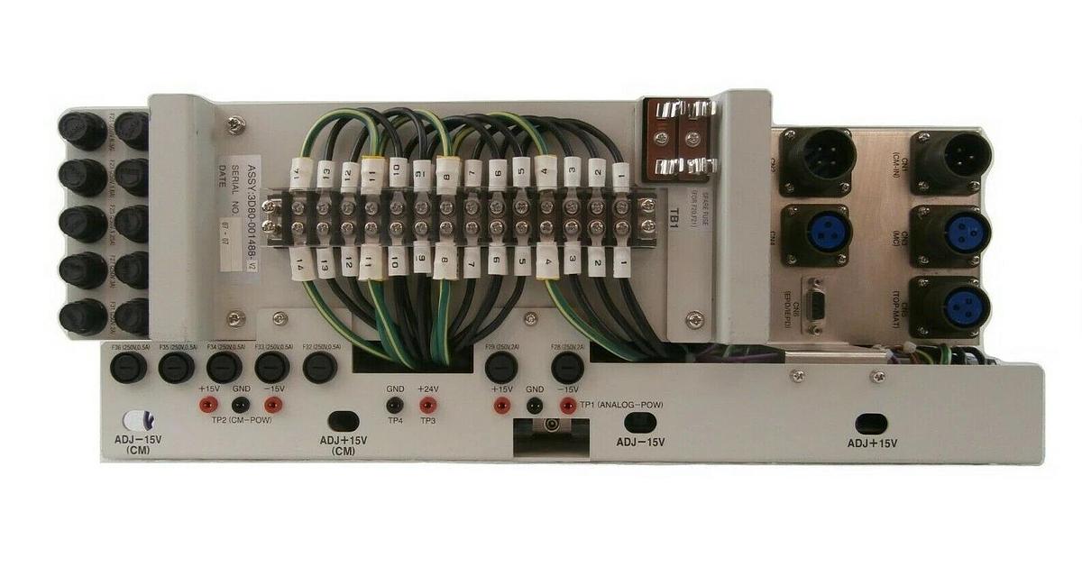Used TEL Tokyo Electron 3D80-001488-V2 Power Supply Module Telius T-3044SS As-Is