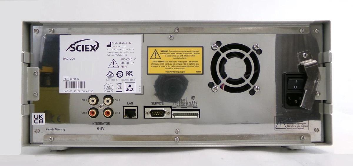 Used AB Sciex 5078642 Diode Array Detector ExionLC 2.0 Untested Surplus