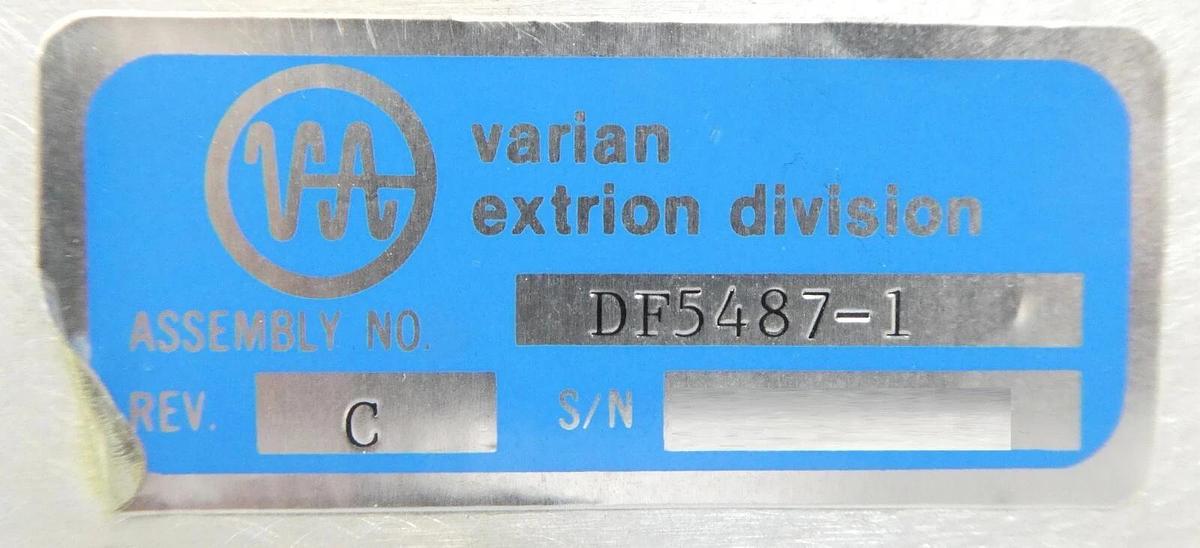 Used Varian Ion Implant Systems DF5487-1 Beam Energy Controller VSEA Working Surplus