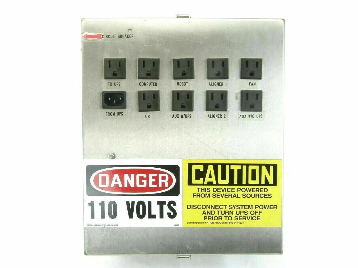 Used Plasma-Therm Power Distribution Module Clusterlock 7000 RIE System Working Spare