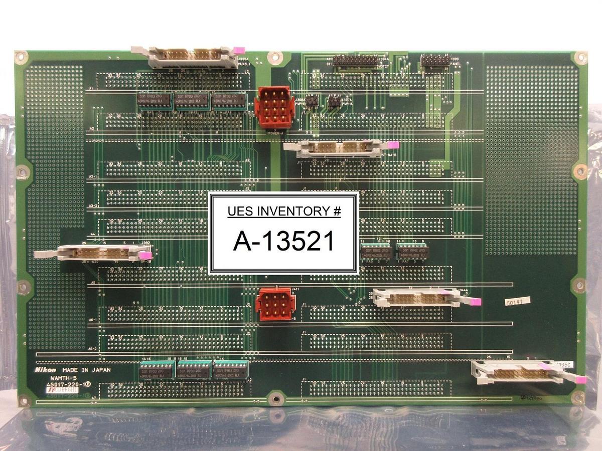 Used Nikon 4S017-220-1Ⓑ Backplane Interface Board PCB WAMTH-5 NSR System Used Working
