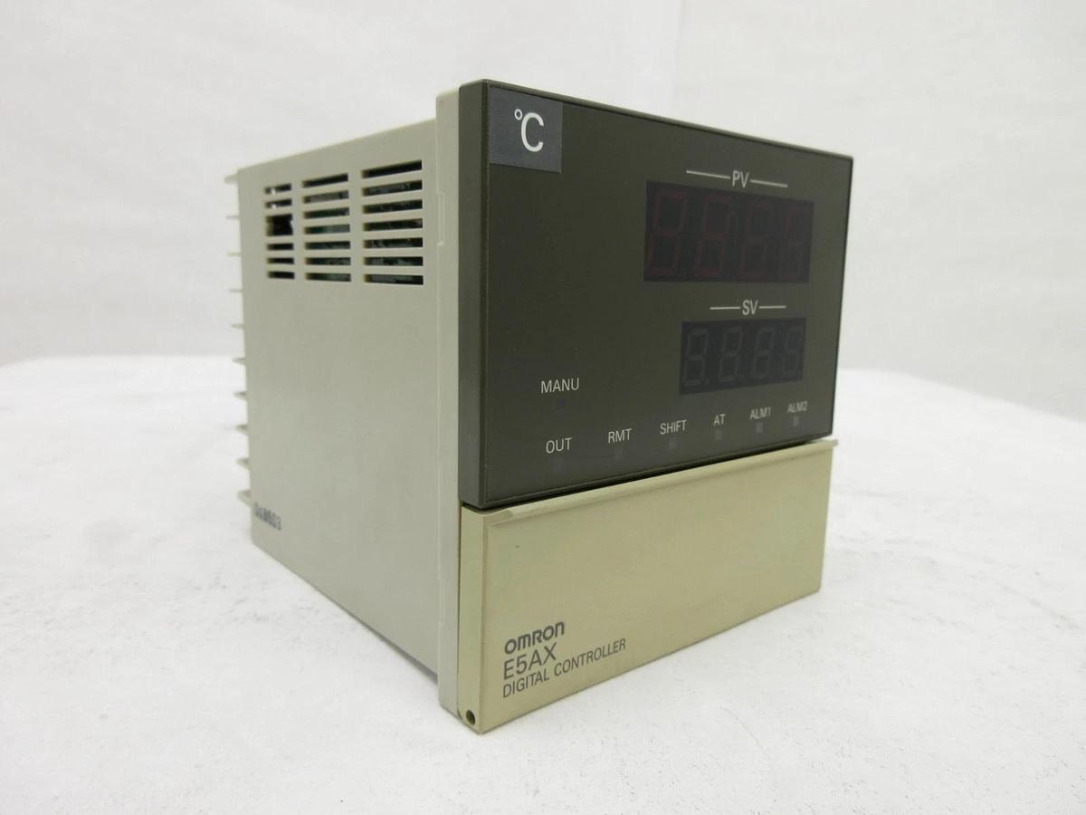 Used Omron E5AX-LA02 Digital Process Temperature Humidity Controller E5AX Lot of 3