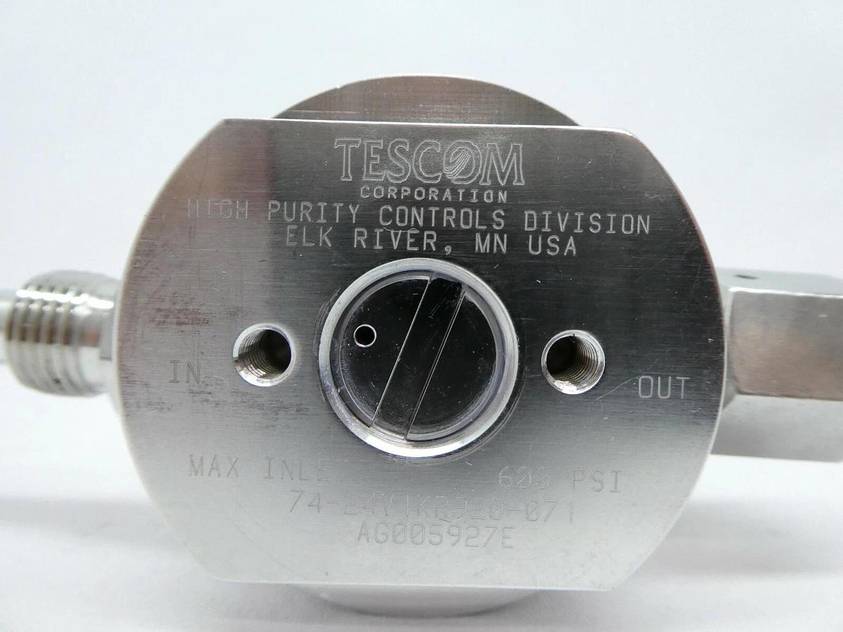 Used Tescom 74-24V1KR920-071 Manual Regulator 74-2400 Reseller Lot of 2 Working Spare