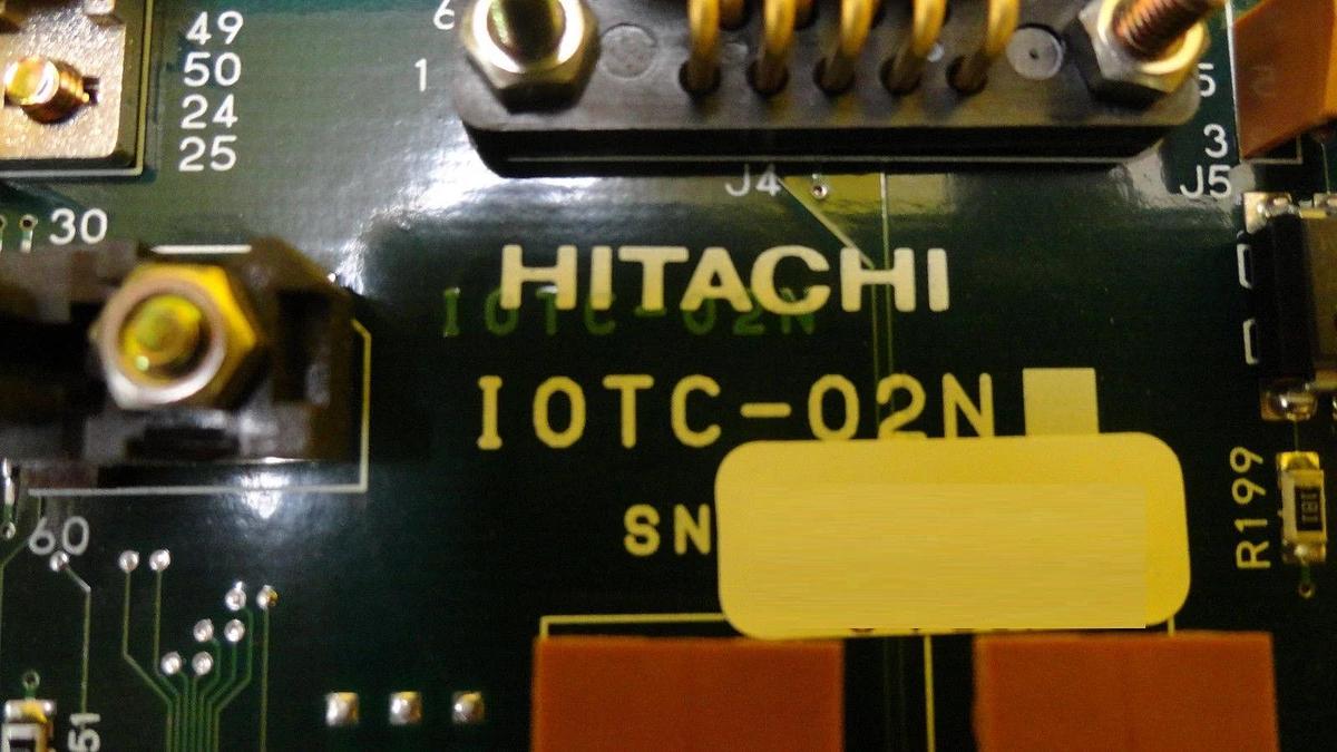Used Hitachi VME Micro Computer Assembly VMPM-02N I0TC-02N 7200 Etcher Working