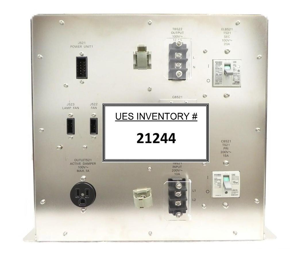 Used Nikon Power Supply UNIT2 NRM-3100 300mm Wafer Overlay Measurement System Working