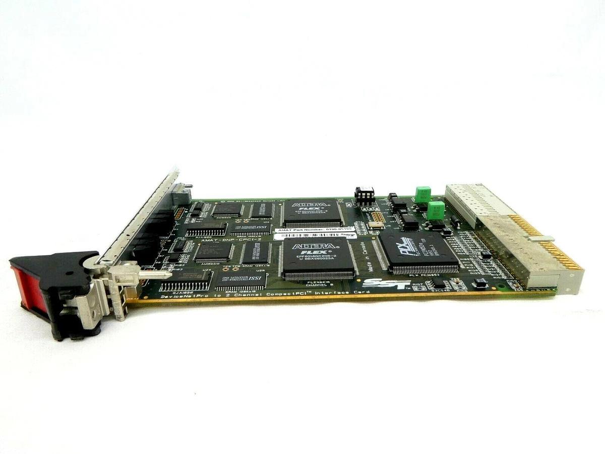 Used SST Woodhead AMAT-DNP-CPCI-2 DeviceNet AMAT 0190-05399 PCB Card Centura 300mm