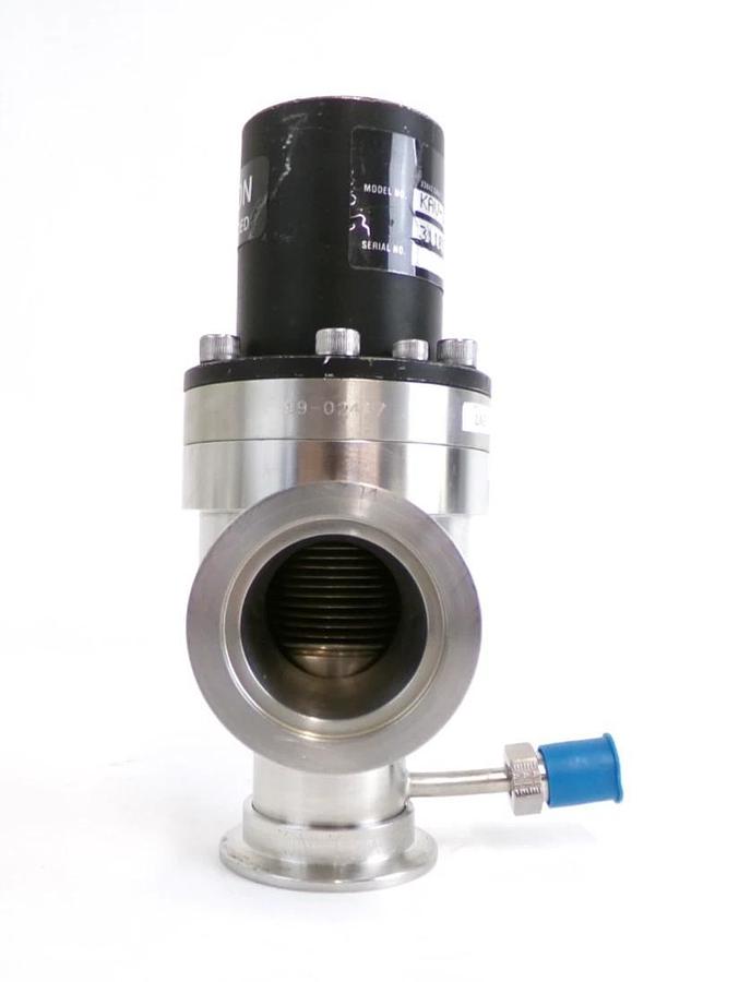 Used MDC Vacuum Products 311074 Angle Valve KAV-150-P Reseller Lot of 3 Working Spare