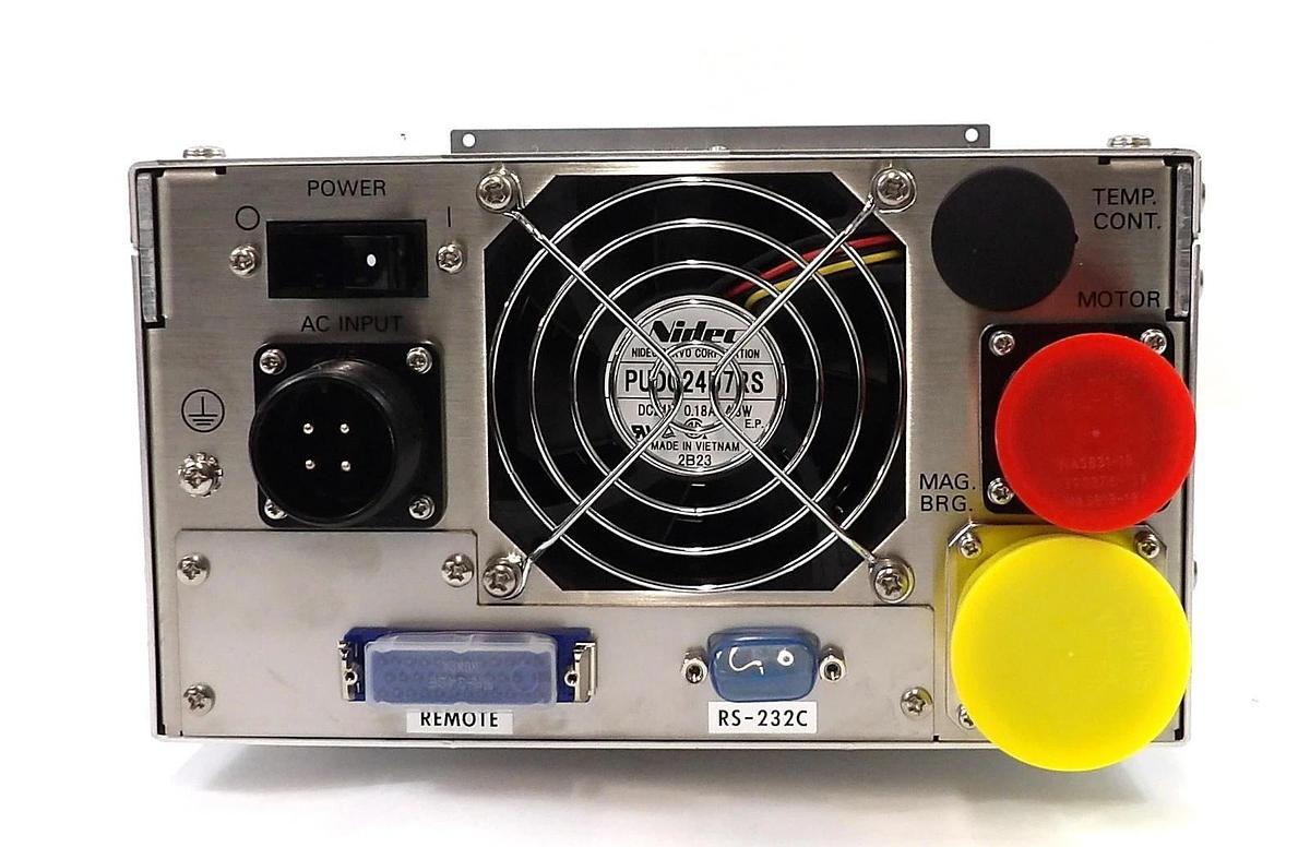 Used TMP Shimadzu EI-R04M (T48) Turbomolecular Pump Controller Turbo TEL Working