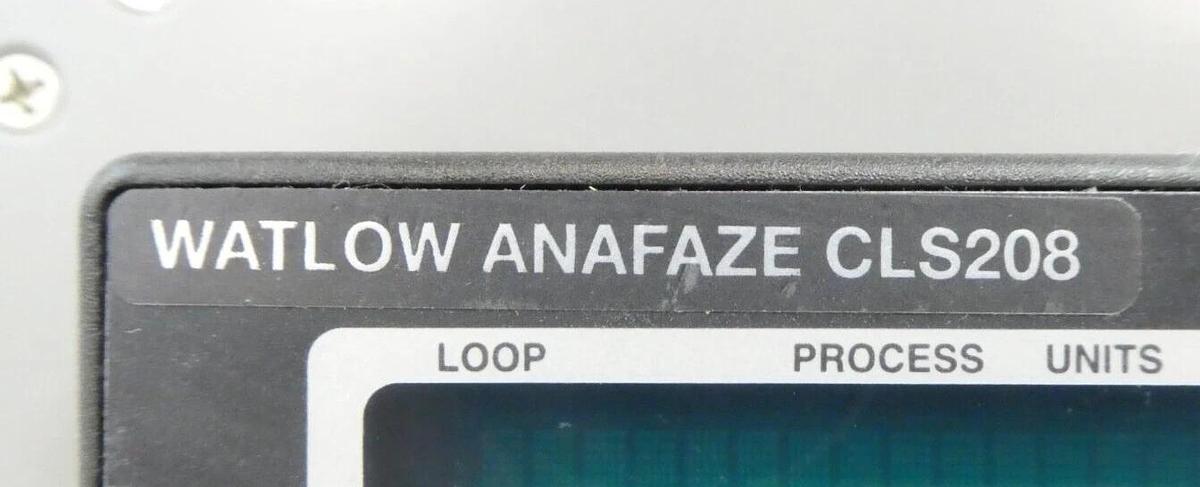 Used Watlow CLS208 Anafaze Temperature Controller Assembly AMAT 0010-17447 Working