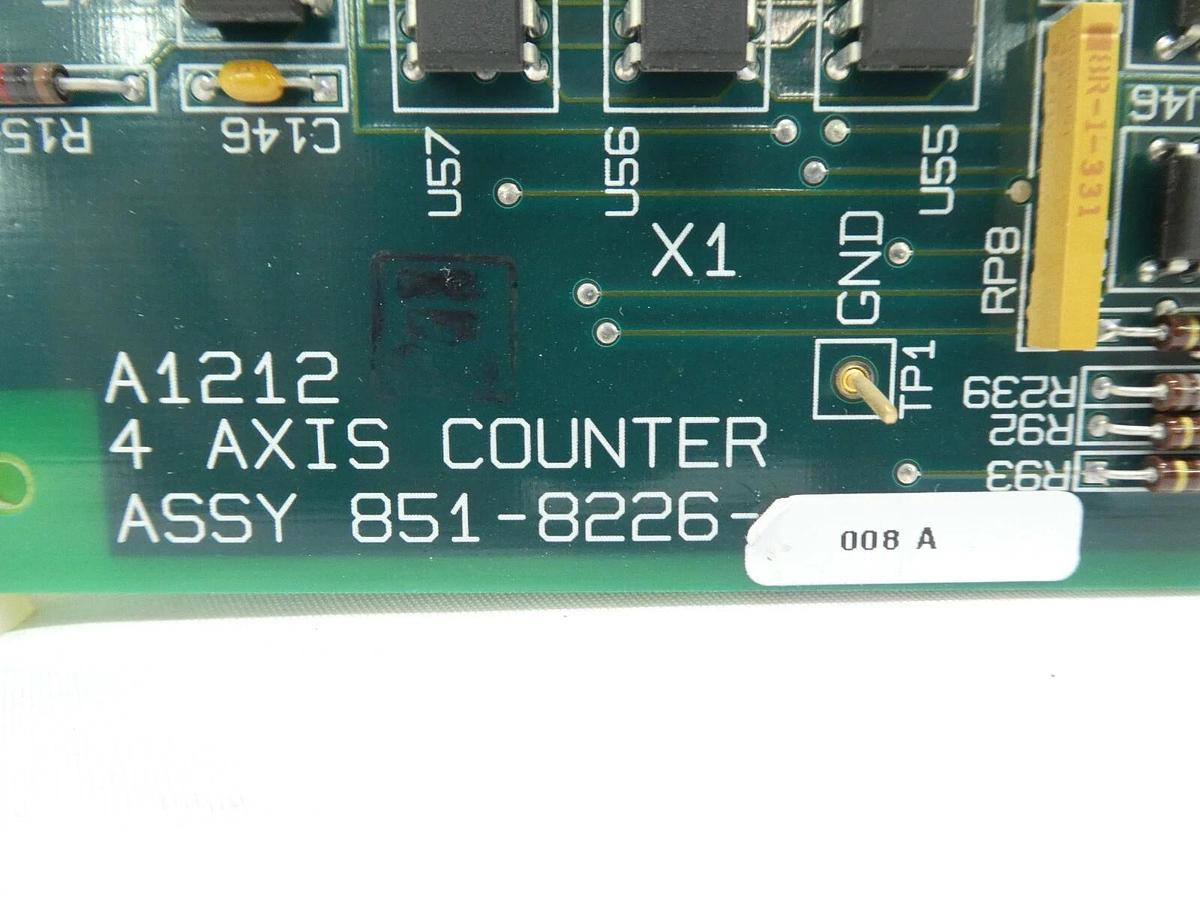 Used ASML 851-8226-008A 4 Axis Counter Board PCB Card A1212 Working Surplus