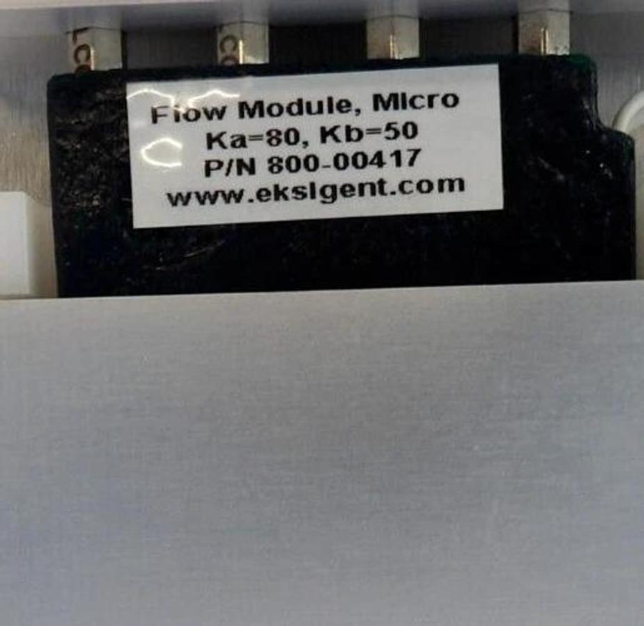 Used AB Sciex 800-00417 Micro Flow Module Assembly Working Surplus