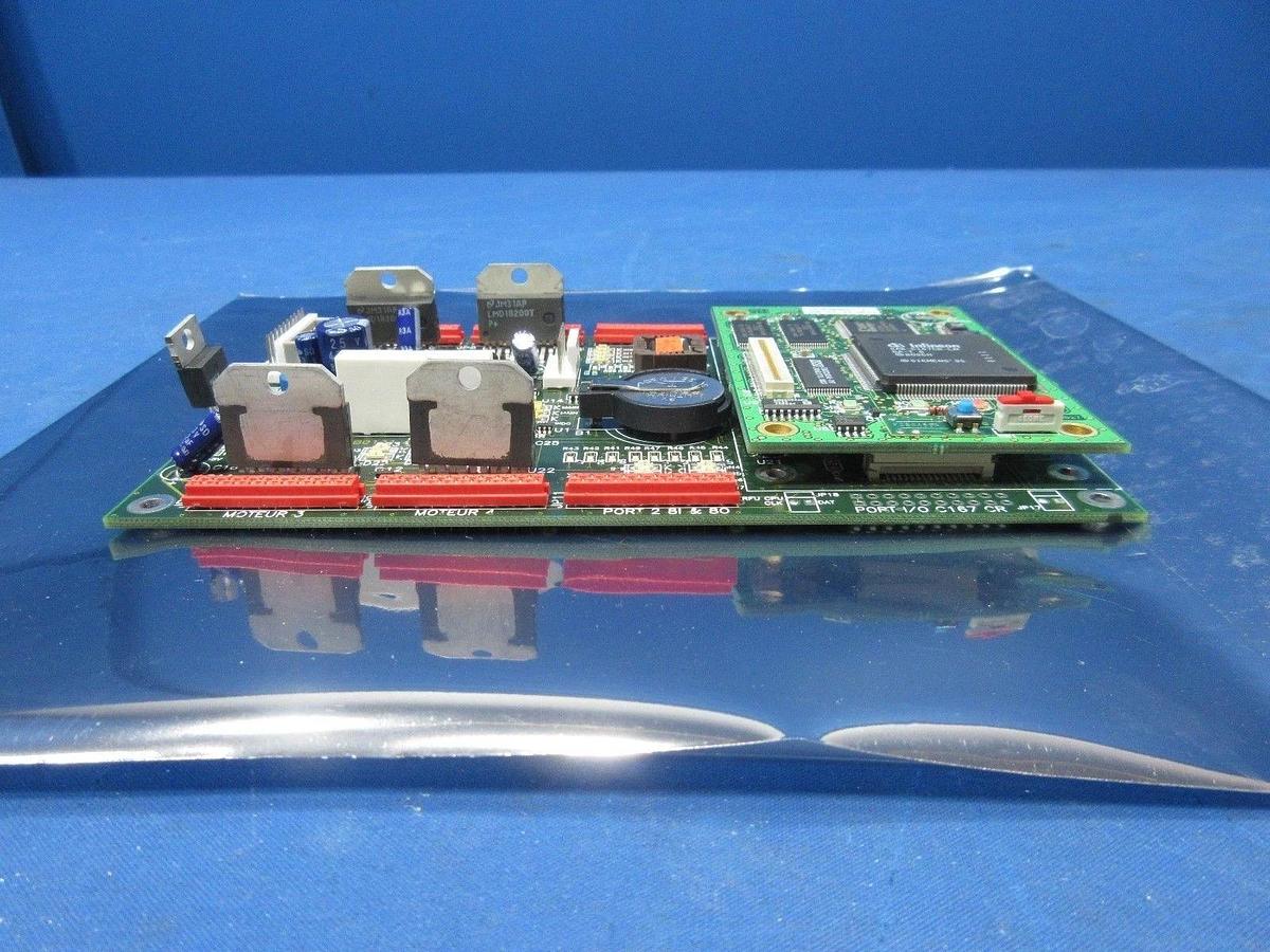 Used RECIF Technologies MOBJH0131D Motherboard PCB with CPU CPUCH0027 DNS Working