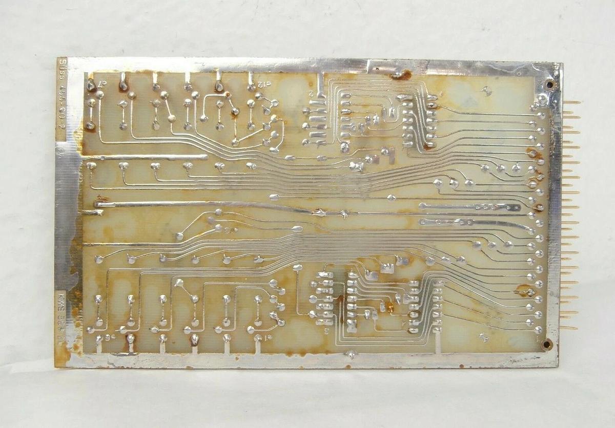 Used Karl Suss 455-60-2 PCB Card 559.2b MJB 55 Wafer Mask Aligner Working Surplus