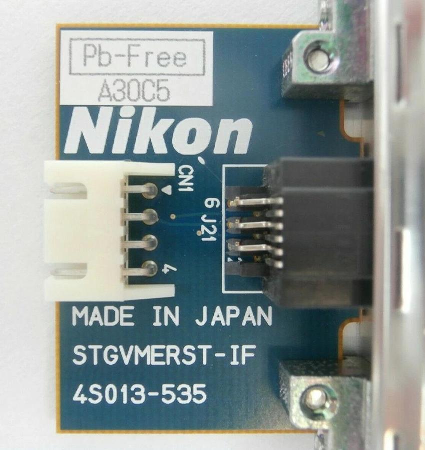 Used Nikon 4S013-535 EXTRST Interface Board PCB Card STGVMERST-IF NSR System Working