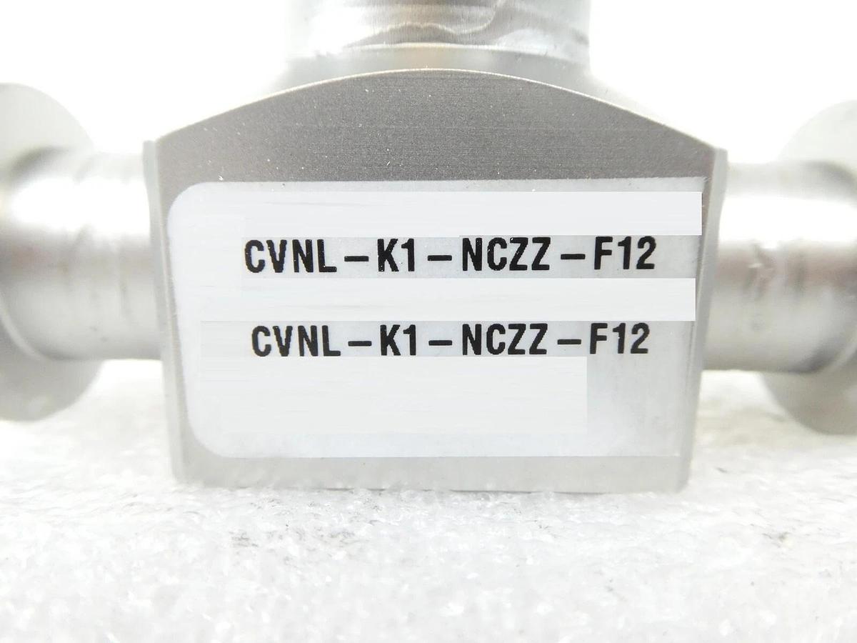 Used MKS Instruments Cv Isolation Valve Set of 2 CVNL-K1-NCZZ-F12 CV25-K2K2-MKVV