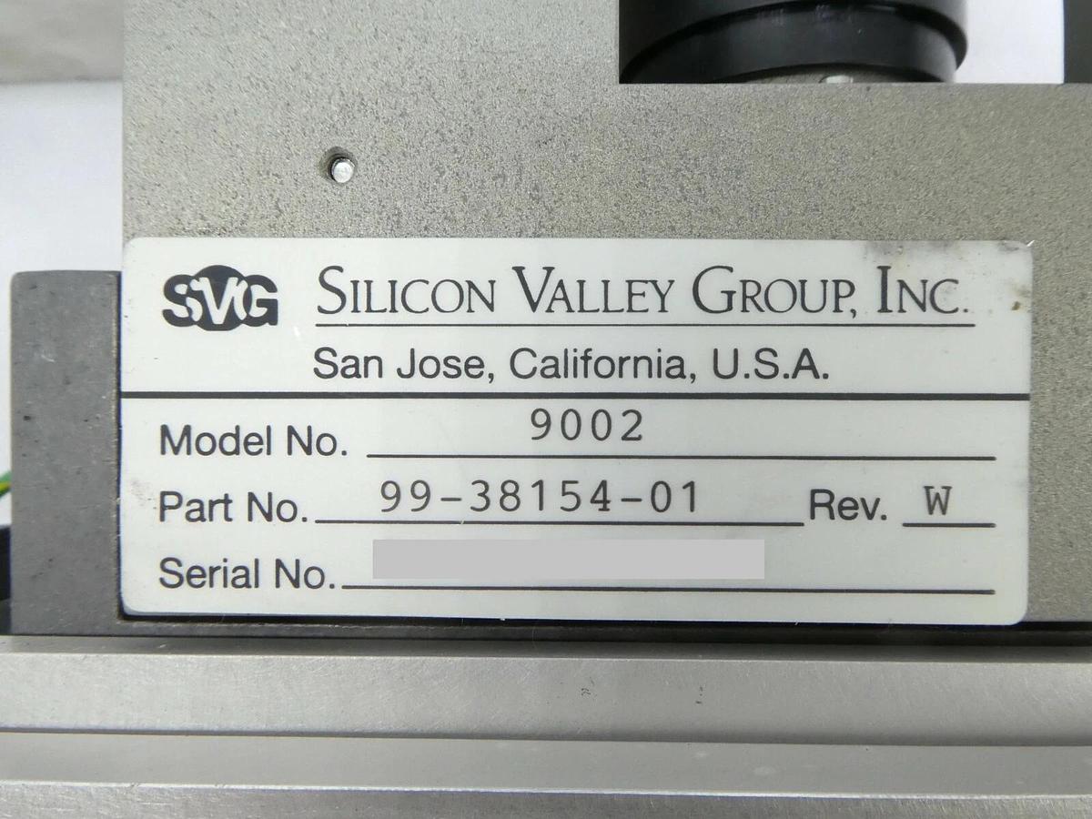 Used SVG Silicon Valley Group 99-38154-01 Shuttle Arm Assembly Rev. W 9002 90S Spare