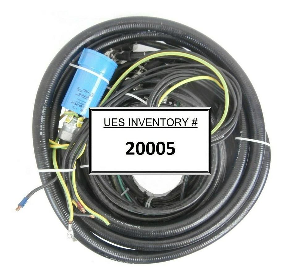 Used Veeco System Communication Cable Set of 7 Microetch 1201 Ion Beam Etch Working
