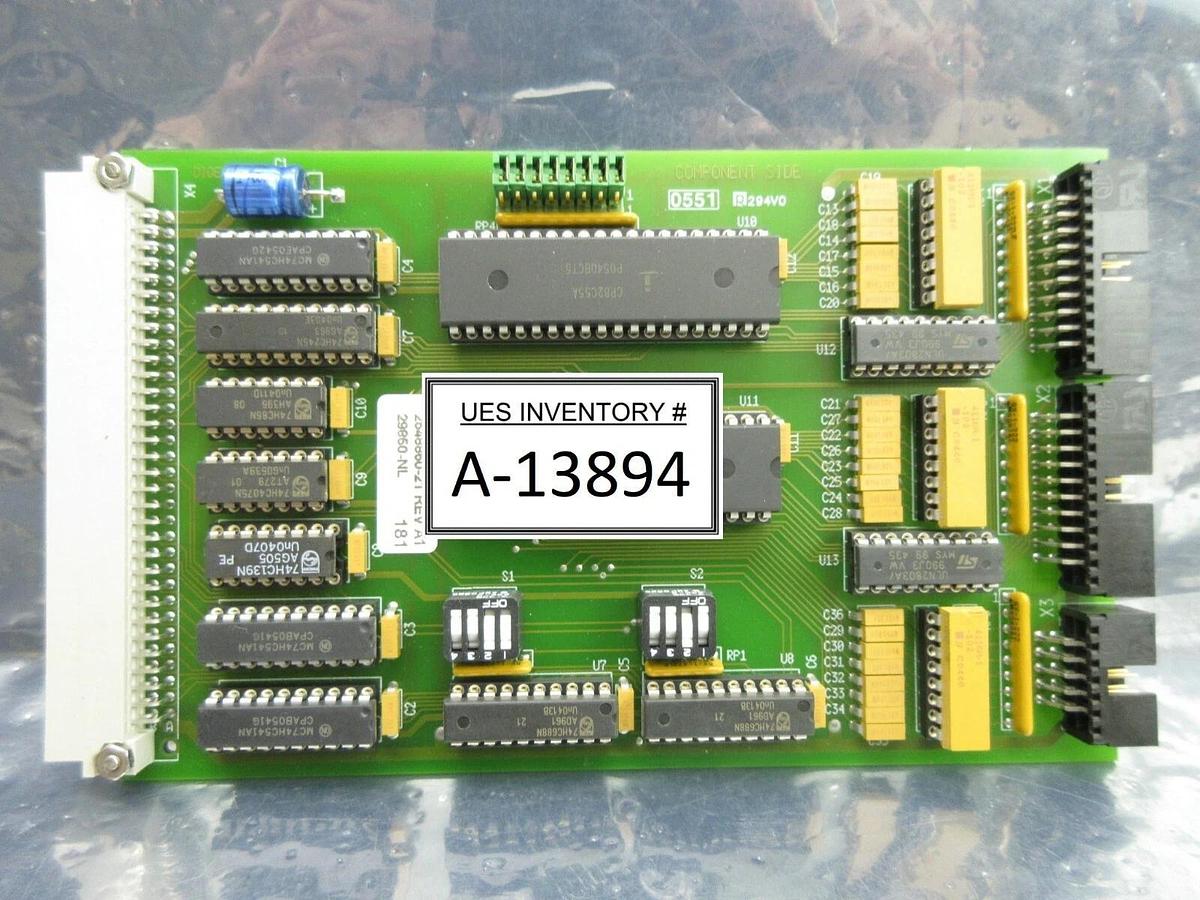 Used ASM Advanced Semiconductor Materials 2548860-21 Processor PCB Card Used Working