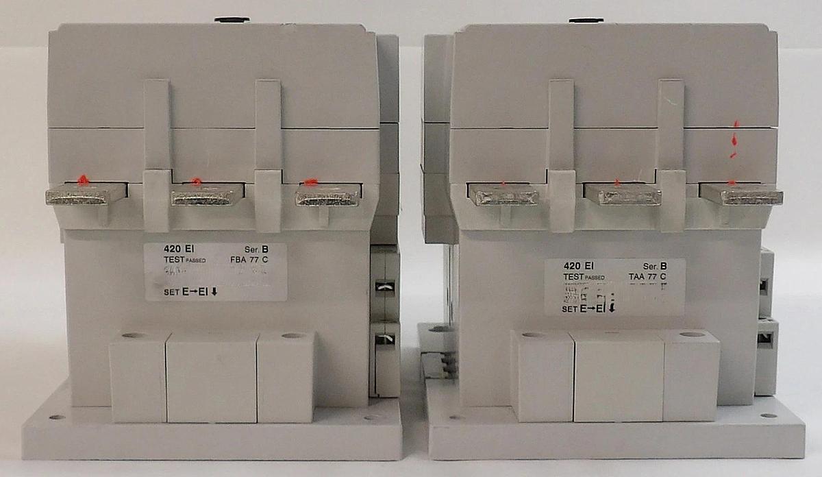 Used AB Allen-Bradley 100-D420 Industrial Contactor 100-D 110-130V Lot of 2 Working