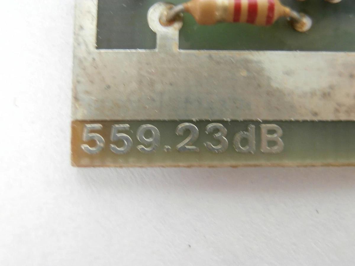 Used Karl Suss 455-60-23 PCB Card 559.23dA MJB 55 Wafer Mask Aligner Working Surplus