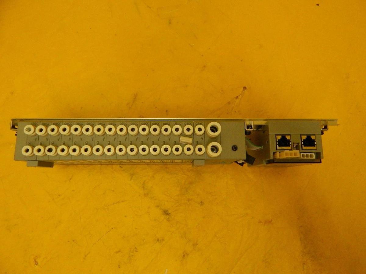 Used CKD N4S0-T56 16-Port Pnuematic Manifold OPP3-1H Lot of 2 Used Working