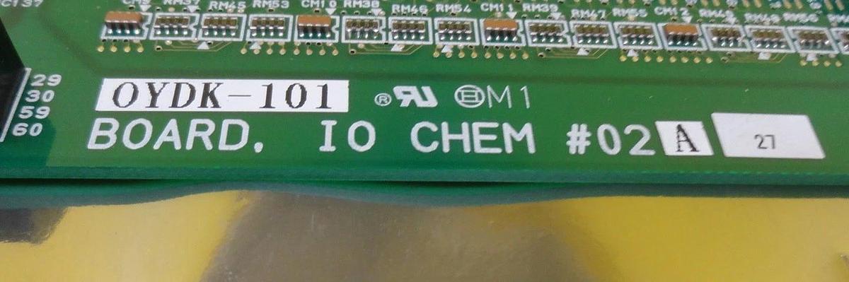 Used TEL Tokyo Electron OYDK-101 IO Chem #02A Board PCB M1 Used Working