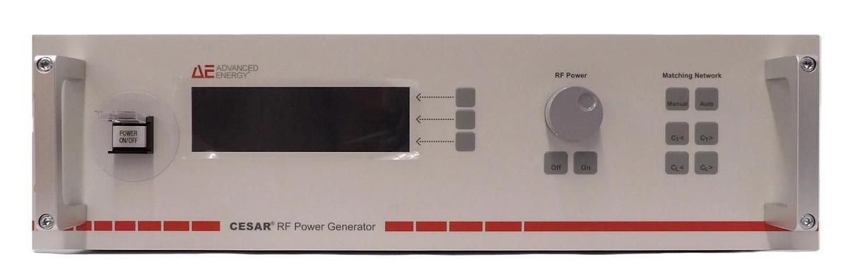Used CESAR 1320 AE Advanced Energy 61300028 RF Generator 2000W @ 13.56MHz New Surplus