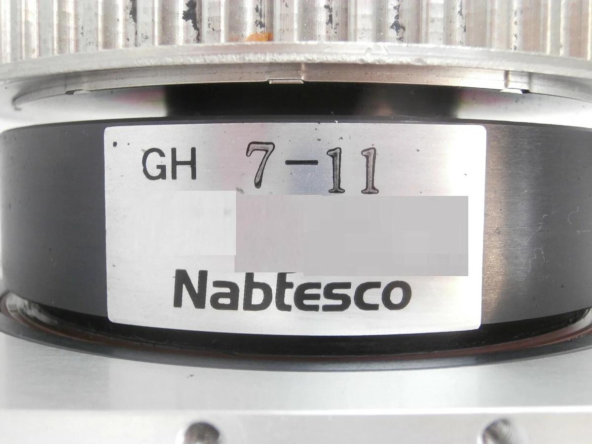Used Yaskawa SGMAS-12ABA-TE11 AC Servo Motor with Nabtesco Gearhead GH7-11 Working