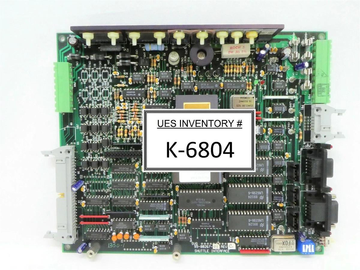 Used SVG Silicon Valley Group 99-80267-01 Shuttle Interface PCB Rev. C 90S Working