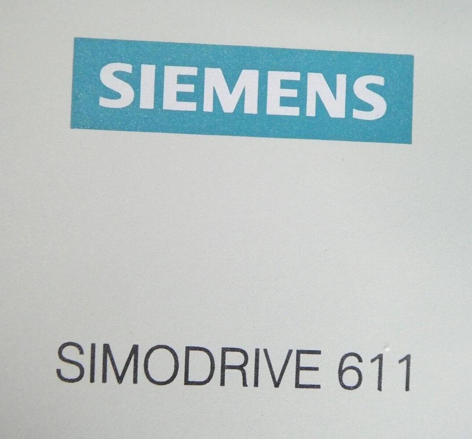 Used Siemens Simodrive 611 Modular Frequency Converter Simodrive Working Surplus