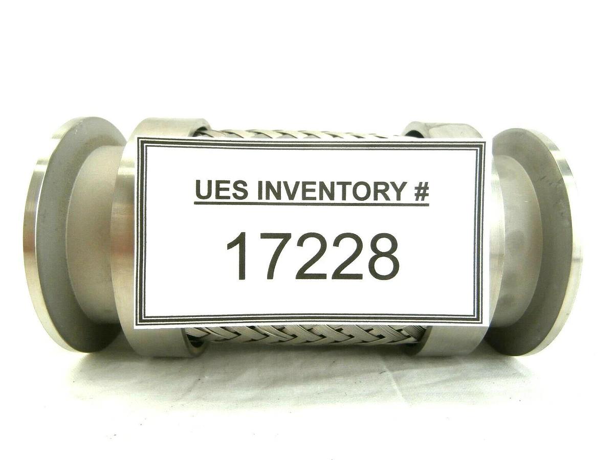 Used Edwards C10517294 Braided Flexible Pipeline Bellows 5.5" NW50 Used Working