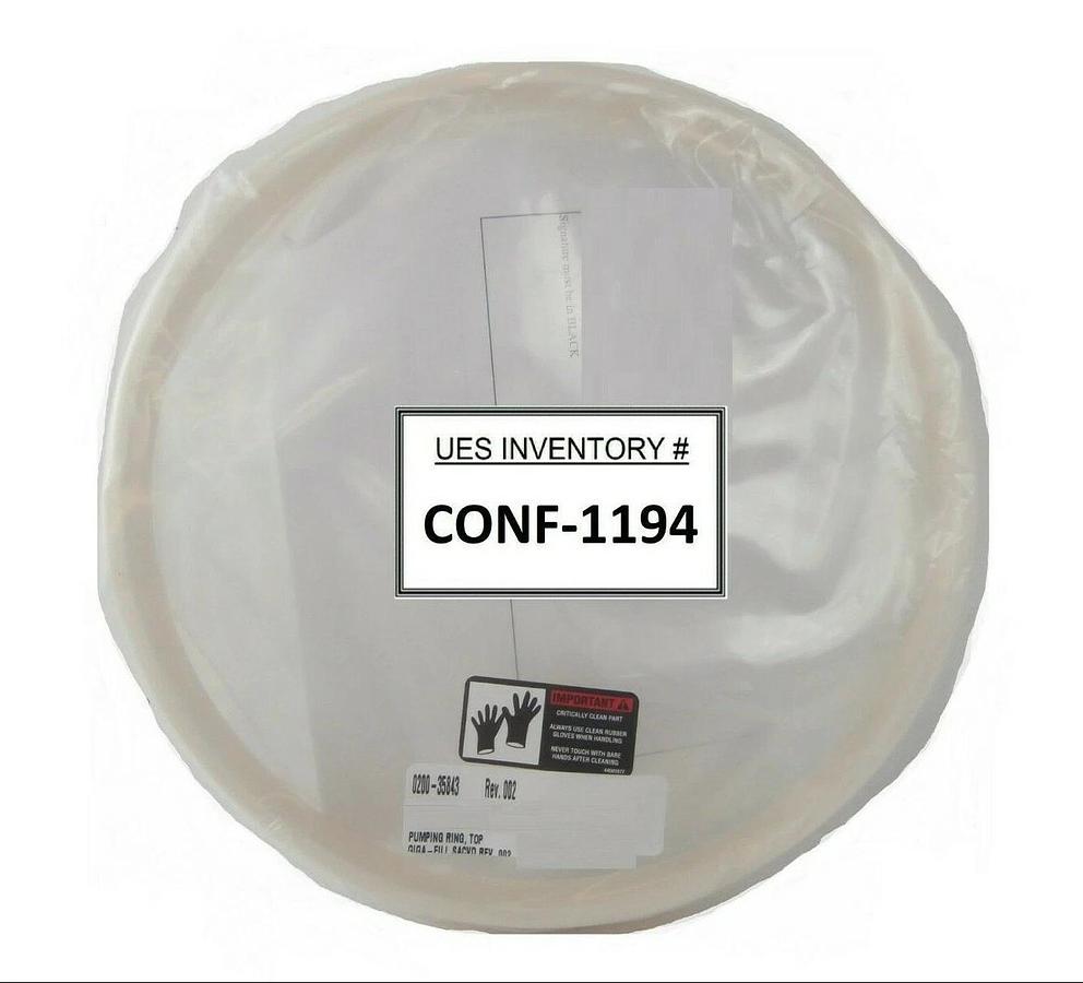 Refurbished AMAT Applied Materials 0200-35843 SAC Ceramic Top Pumping Ring Refurbished