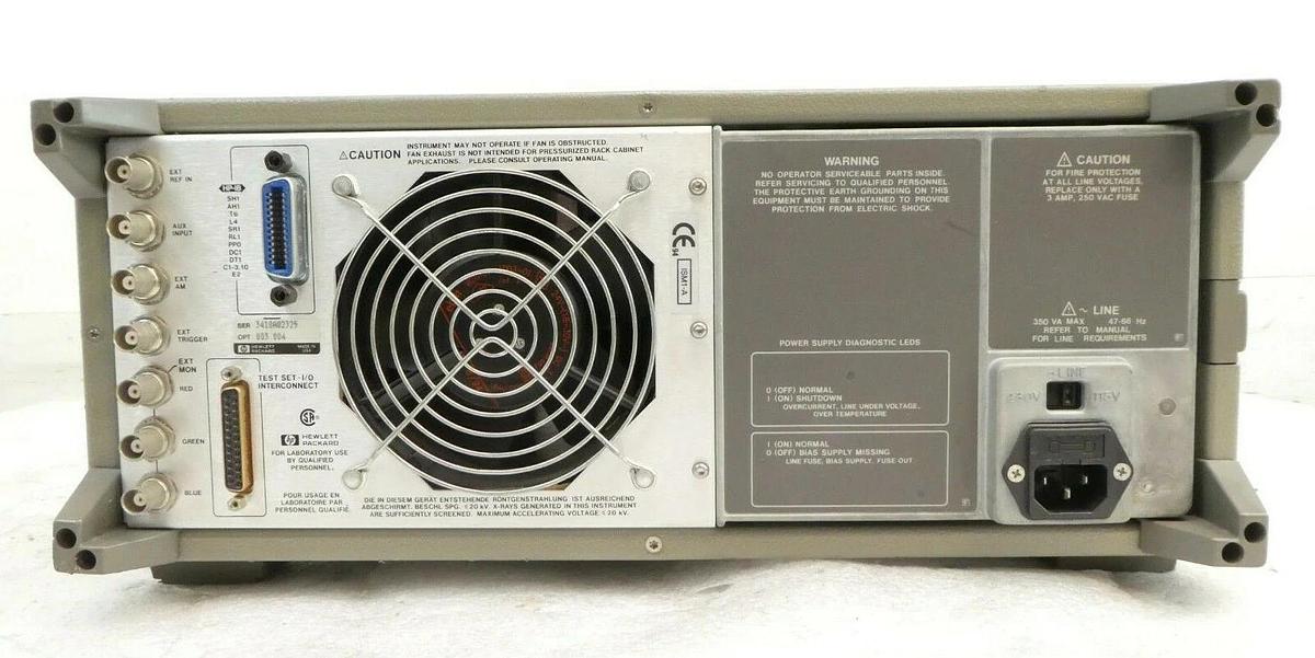 Used HP Hewlett-Packard 8752C RF Network Analyzer 300 kHz-1.3 GHz Tested Working