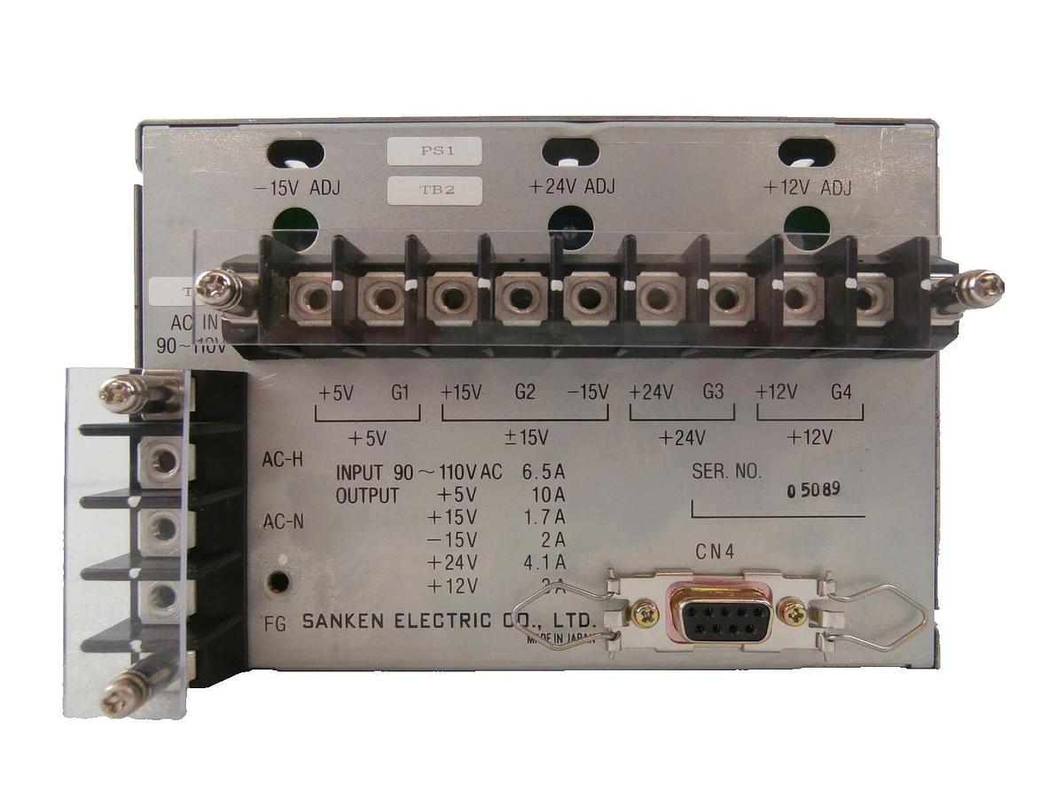 Used Sanken MLT-DCBOX5 Power Supply TEL Tokyo Electron U2-855DD Unity II Working