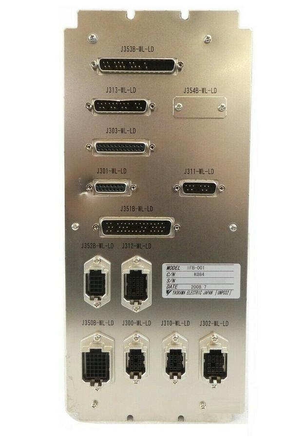Used Yaskawa Electric IFB-001 Controller Nikon NSR FX-601F Step-and-Repeat Working