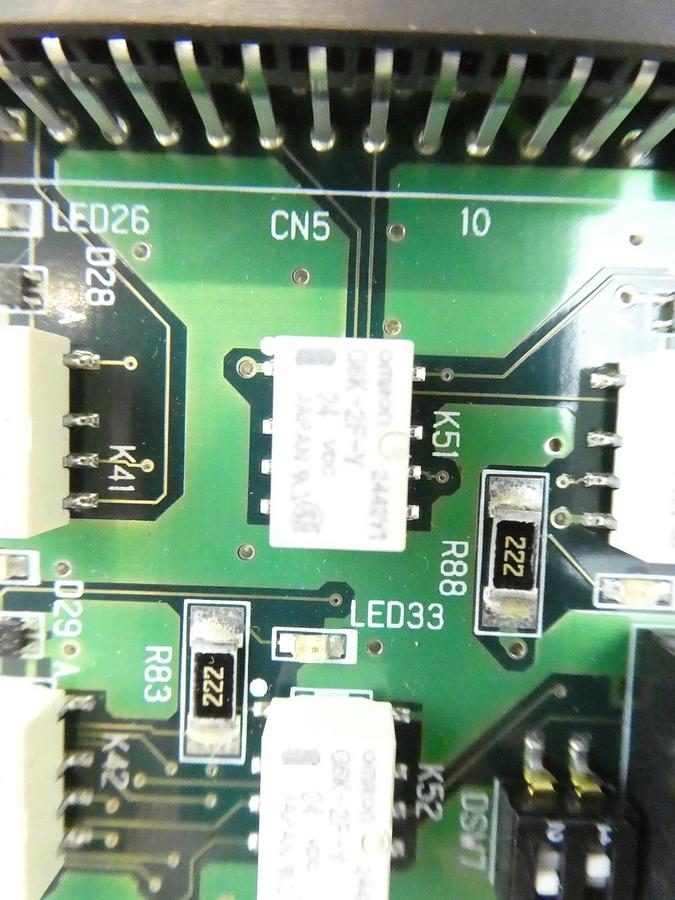Used TEL Tokyo Electron CX81-050032-11 Interface Board PCB TAB343-1/AC-R Working