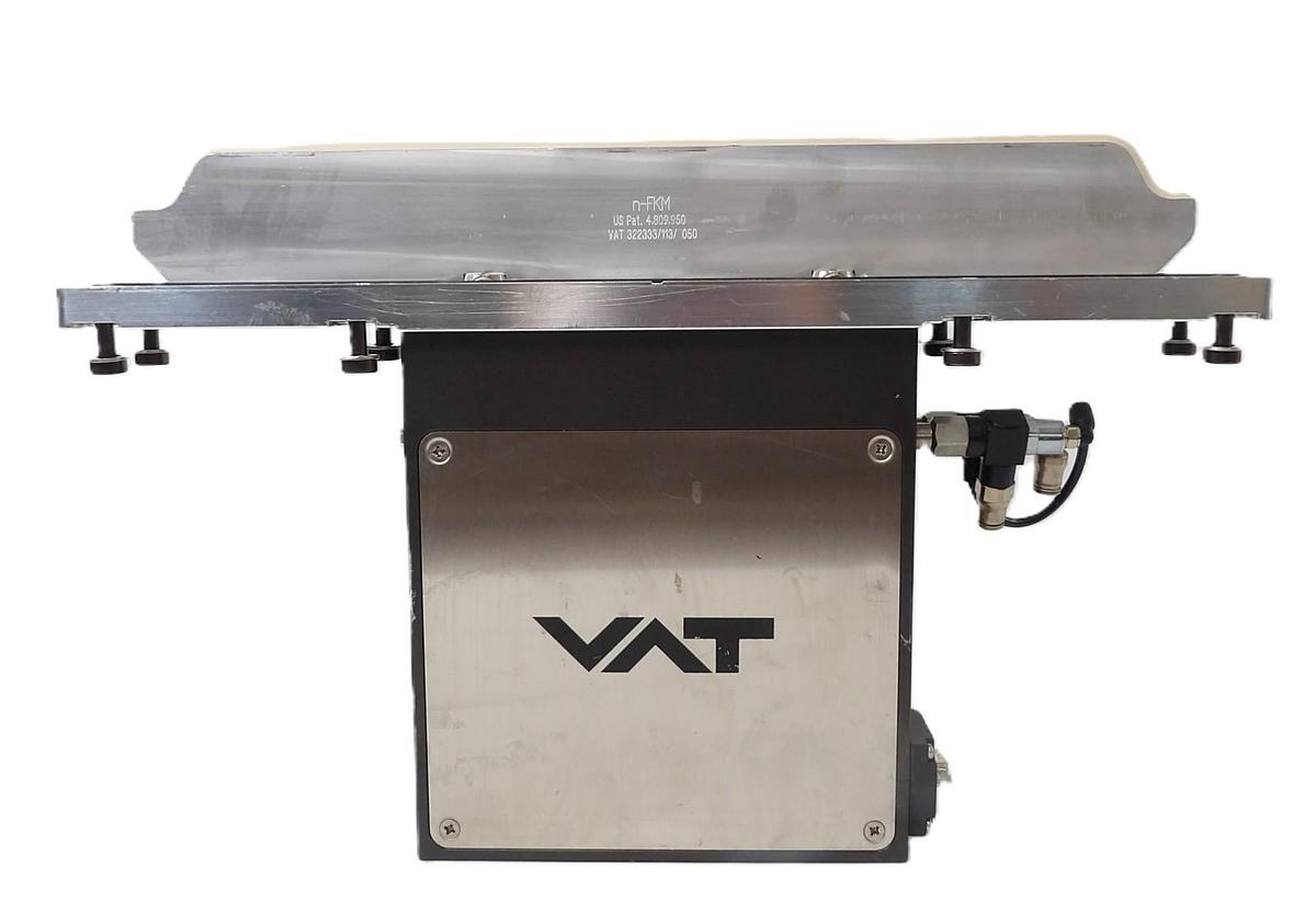 Used VAT 0210X-BA24-BLN4 High Vacuum Pneumatic Slit Valve Working
