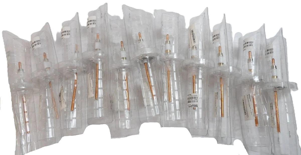 Used Kurt J. Lesker EFC1213258B RF Feedthrough KF Flanged Reseller Lot of 11 New