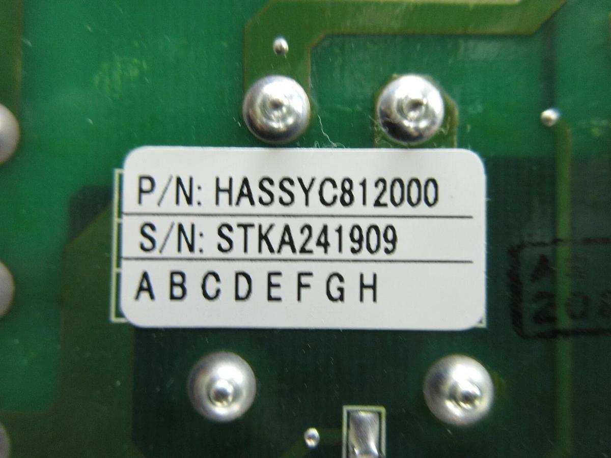 Used Asyst Shinko HASSYC812000 Power Supply Board PCB OHT-POW-S VHT5-1-1 OHV Used
