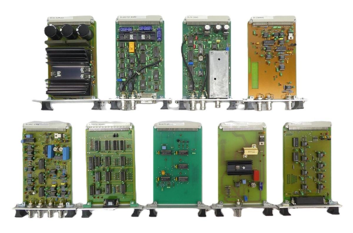 Used Omicron Vakuumphysik AFM Control Unit PCB Set Reseller Lot of 9 Working Surplus