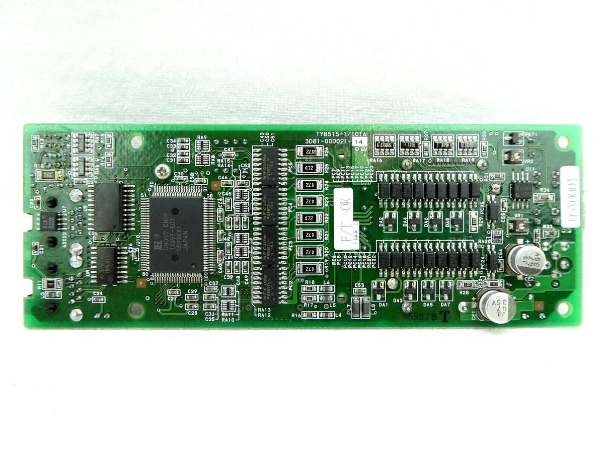 Used TEL Tokyo Electron 3D81-000021-14 Network Interface Board PCB Trias Working