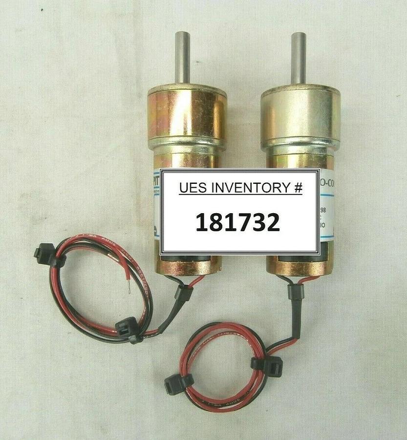 Used Pittman GM8223D098 38.2V Servo Motor LO-COG Reseller Lot of 2 Used Working