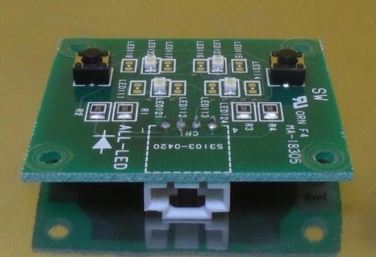 Used Shinko Electric MA-18305 LED Panel Board PCB SW 53103-0420 Used Working