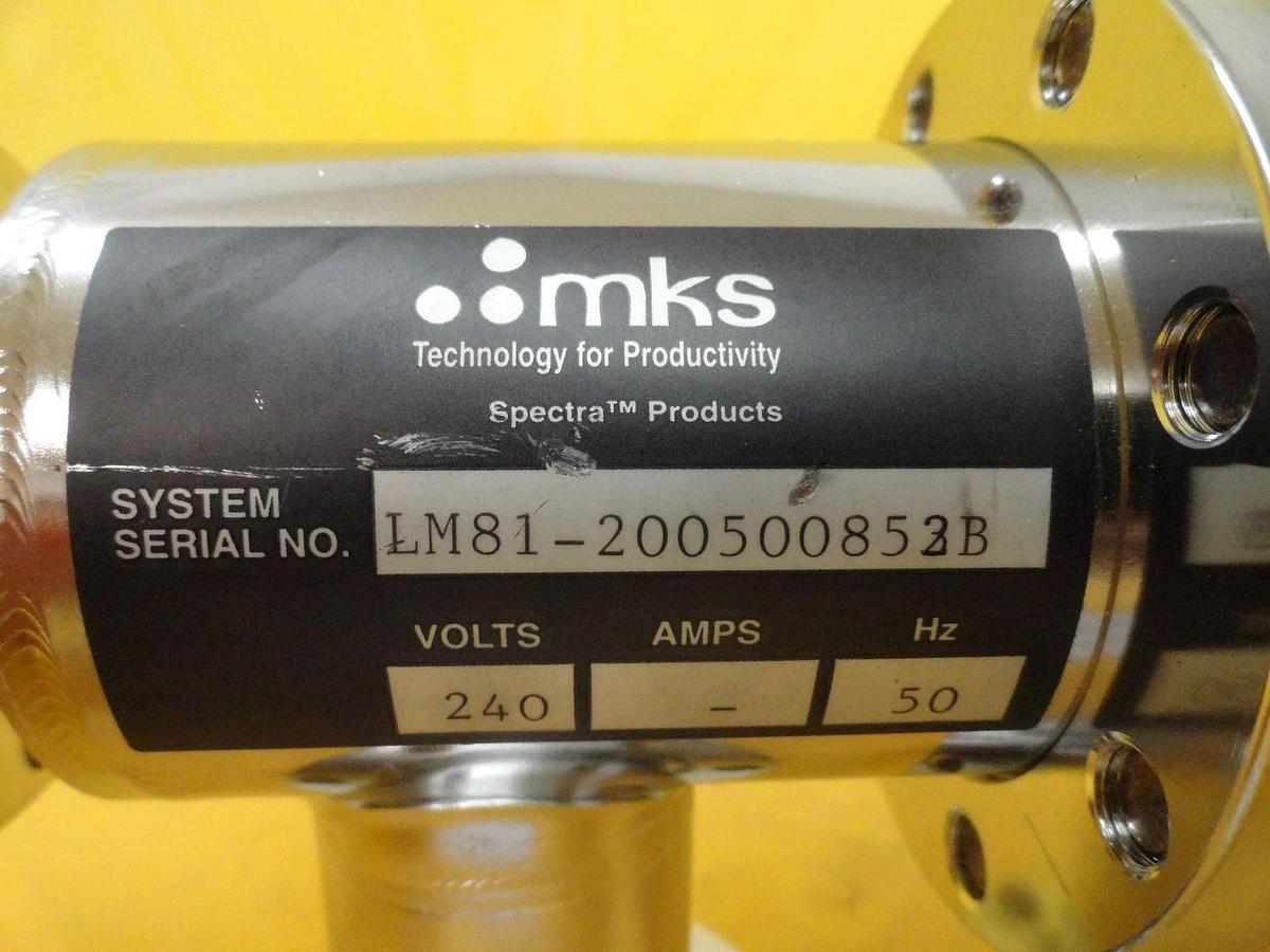 Used MKS Instruments 99E1694 Pneumatic Angle Valve Used Working