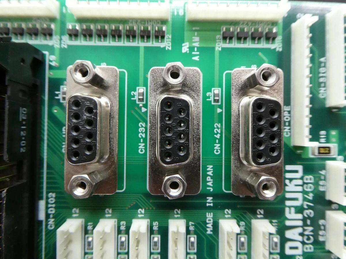 Used Daifuku BCN-3746B Connector Board PCB Omron H3FA-A Solid-State Timer Working