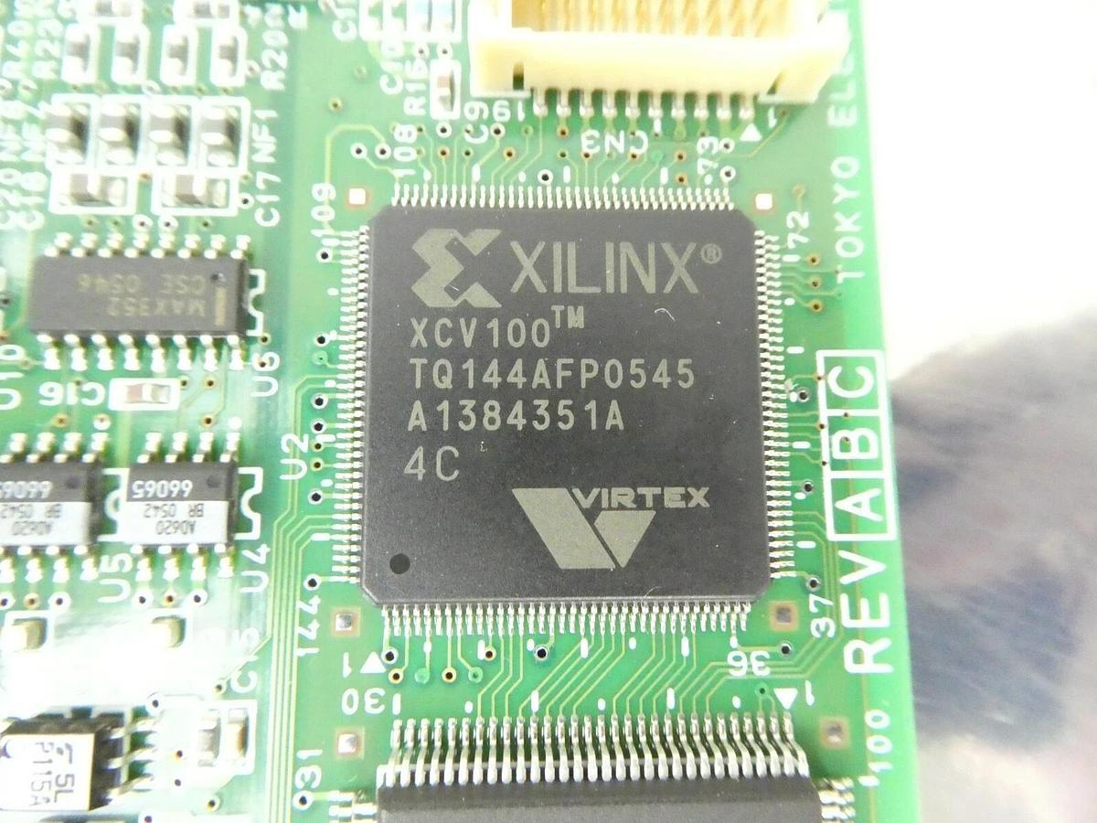 Used TEL Tokyo Electron 3M80-001582-13 Input/Output PCB SW300B/AIO2 Trias CVD Working